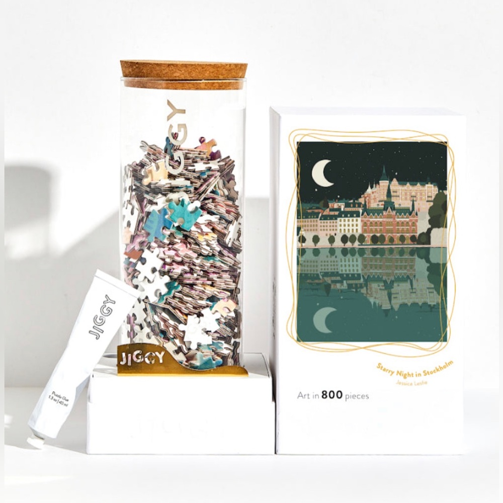 🚫 SOLD 🚫 Jiggy 🧩 Starry Night in Stockholm | 800 pieces